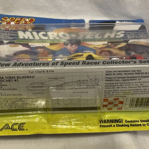 Ace Micro-Tech The New Adventures Of Speed Racer Collector's Set #5 Future Cars - Picture 6 of 11